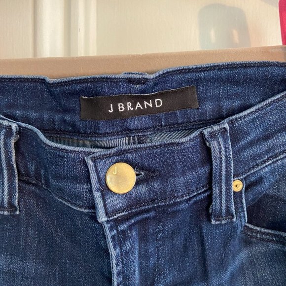 J Brand Super Skinny Mid/Low-Rise Jeans - Size 25 - Picture 7 of 11